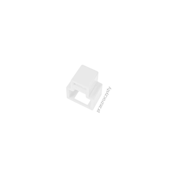 Blokada wtyku RJ45 przed nieautoryzowanym wypięciem, kolor przezroczysty (opakowanie 24 szt. + klucz) ALANTEC