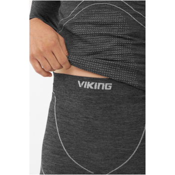 Bielizna męska VIKING Lan Pro Set Merino grafitowa   L