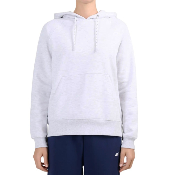Bluza damska 4F F2536 chłodny jasny szary melanż 4FWMM00TSWSF2536 27M L
