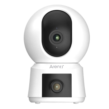 Arenti Indoor Wi-Fi 3MP + 3MP Dwuobiektywowa kamera obrotowo-uchylna