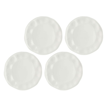 LA PORCELLANA BIANCA LUNIA Zestaw 4 talerzy obiadowych 32 cm