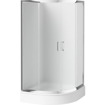 Kabina prysznicowa półokrągła 80x80 cm - wysokość 170 cm