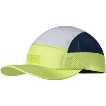 Czapka z daszkiem BUFF 5 PANEL GO CAP DOMUS LIME S/M   L/XL