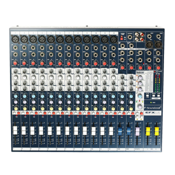 Soundcraft EFX12 - Analogowa konsoleta mikserska, procesor efektów