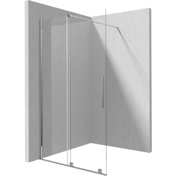 Ścianka prysznicowa walk-in 120 cm - przesuwna