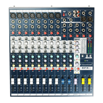 Soundcraft EFX8 - Analogowa konsoleta mikserska, procesor efektów