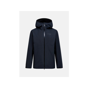 Kurtka męska PEAK PERFORMANCE M Treeline Hipe 2.5L Shell Jacket kolor czarny - M
