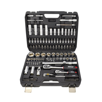 AWTOOLS ZESTAW KLUCZY  144el. 1/2" / 1/4" BLACK LINE
