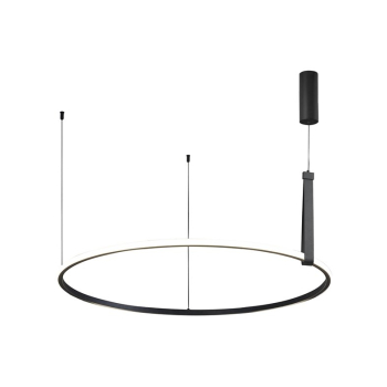 LUMINAIRE PENDANT 42W LED D90CM BLACK