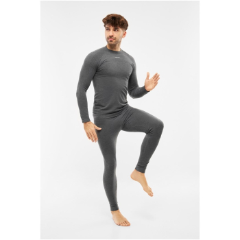 Bielizna męska VIKING Tende Man Set PrimaLoft Cashmere szara   XXL