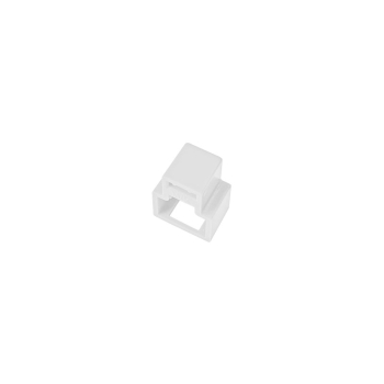Blokada wtyku RJ45 przed nieautoryzowanym wypięciem, kolor biały (opakowanie 24 szt. + klucz) ALANTEC