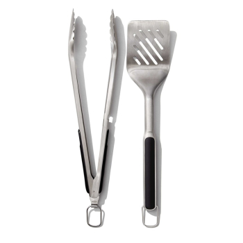 OXO OX11320200 Good Grips Set aus Wender und Zange zum Grillen