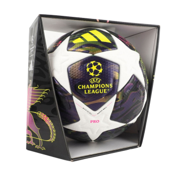 Piłka nożna adidas UCL 25/26 Final Pro fioletowo-biała JX9077 5