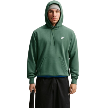 Bluza męska Nike Club FT PO Hoodie zielona FN3866 323 S