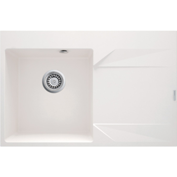 Zlewozmywak granitowy 1-komorowy z ociekaczem - prawy