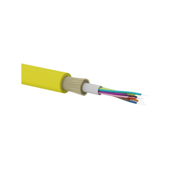 Kabel światłowodowy B2ca jednomodowy G657.A1 uniwersalnego stosowania, trudnopalny "FireHardy" ZW-NOTKtsdD / U-DQ(ZN)BH - SM 8J 9/125 LSOH ALANTEC