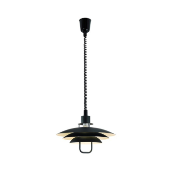 PENDANT LIGHT ISLE E27 BLACK