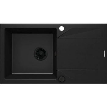 Zlewozmywak granitowy 1-komorowy z ociekaczem ZQJ N113 5908212096420