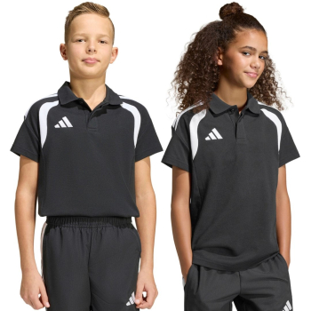 Koszulka dla dzieci adidas Tiro 26 League Polo czarna KF3407 164cm