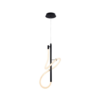 PENDANT LED LIGHT TIGRIS BAR 4000K BLACK
