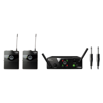 Mikrofonowy zestaw bezprzewodowy AKG WMS40 Mini2 Instrumental Set BD US25A/C