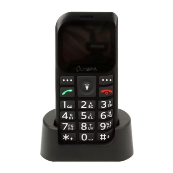 Olympia Mobiltelefon BELLA+ GroĂźtasten schwarz