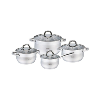POT SET 8PCS MONZA BR-4008