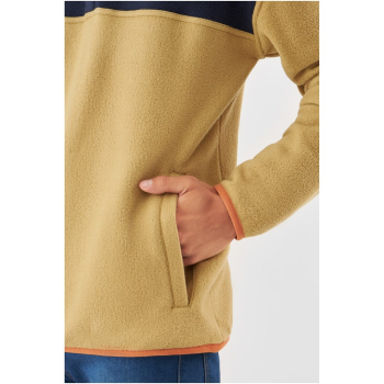 Bluza męska VIKING Lakeside Bamboo Man brązowa   S