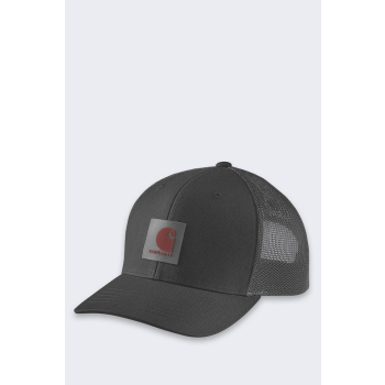 Czapka z daszkiem Carhartt Twill Mesh-Back Logo Patch Cap - black