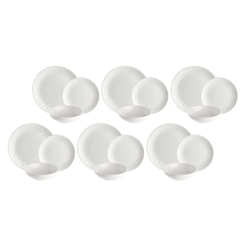 LA PORCELLANA BIANCA SOGNANTE Zestaw stołowy (18 elementów)