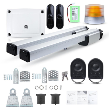 Zestaw Somfy Ixengo L 3S+ IO Comfort Pack do 8m bram dwuskrzydłowych