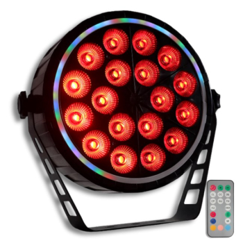 LIGHT4ME RING PAR 18 RGBW reflektor sceniczny efek