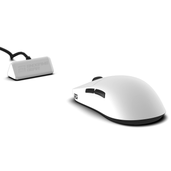 Mysz Gamingowa Endgame Gear OP1w 4k v2 Bezprzewodowa, 4.000Hz - biała