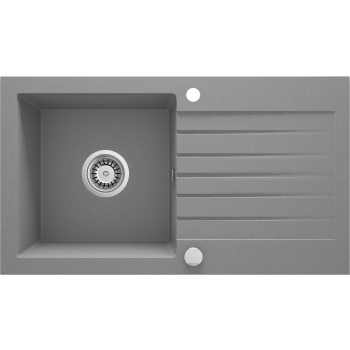 Zlewozmywak granitowy 1-komorowy z ociekaczem ZQZ_S113 5908212043752