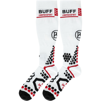 Skarpety BUFF KIRYL KNEE-LENGHT SOCKS WHITES-WHITE-S   one size
