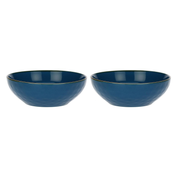 Zestaw 2 misek do sałatek Concerto Blu Avio - Granatowy, 26 cm