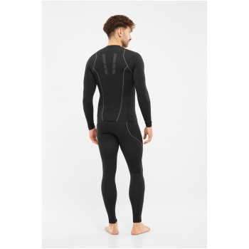 Bielizna męska VIKING Eiger 2.0 Pants Bamboo czarno-szara   XXXL