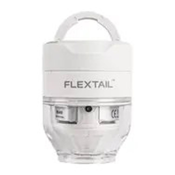 Pompka Flextail Tiny Pump 3X biała / przenośna pompka powietrza / ciśnienie 5 kPa / latarka LED / USB-C
