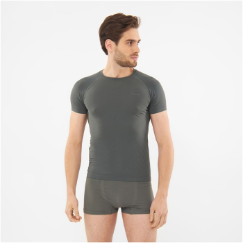 Bielizna męska VIKING Breezer Man Shortsleeve szara   S