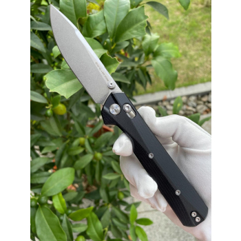 Nóż KNIVESPL The First Black G10 14C28N