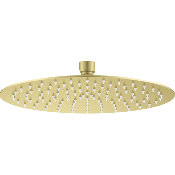 Głowica prysznicowa stalowa - okrągła