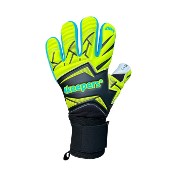 Rękawice bramkarskie 4Keepers Force V5 25 Wave NC czarno-zielone fluo 8,5