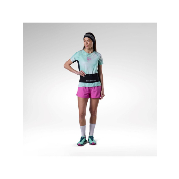 Szorty damskie ROSSIGNOL W Sidelhorn Short 3' różowe - L