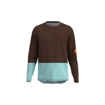 Koszulka rowerowa POC M's Motion Air L/S Jersey brązowa - L