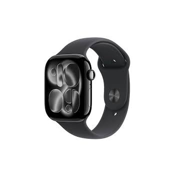 Apple Watch Series 11Â GPS + Cellular 42mm Space Grey Aluminium Case with Black Sport Band - M/L