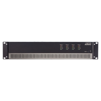 Wzmacniacz mocy Audac CAP424 czterokanałowy 4x240W 100V