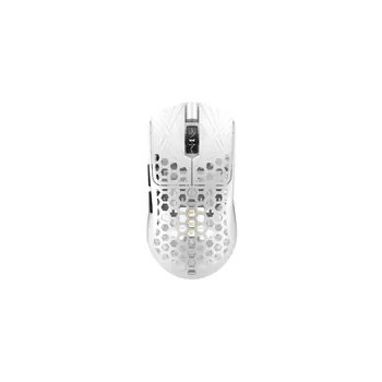 Arbiter Studio x TENKO AKITSU MEDIUM Wireless Gaming-Maus, 40 g, PixArt 3950, 8K Polling - weiß