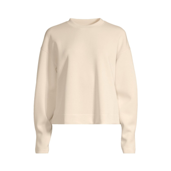 Bluza damska CASALL Peachy Crew Neck kolor biaĹ‚y - M