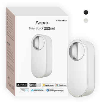 Aqara Smart Lock U200 Lite Biały Inteligentny zamek do drzwi
