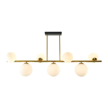 Lampa wisząca na szynie H52CM 7XG9 kolor złoty